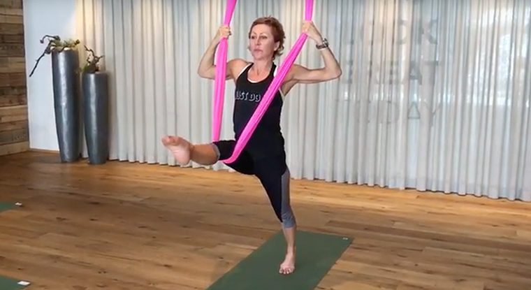 Free Floating Areal Yoga