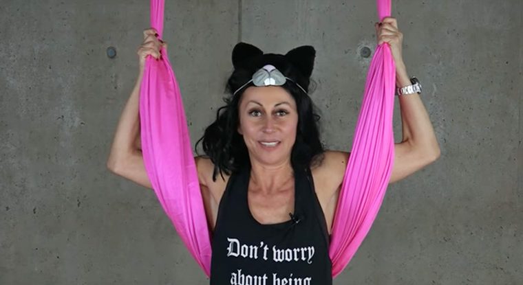 Free Floating Areal Yoga